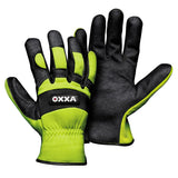OXXA Premium Handschoen X-Mech-Thermo 51-615 zwart-geel