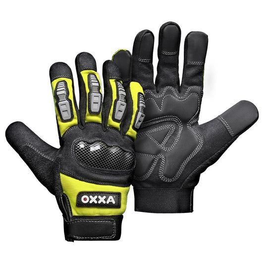 OXXA Premium Handschoenen X-Mech 51-620 fluo geel-zwart