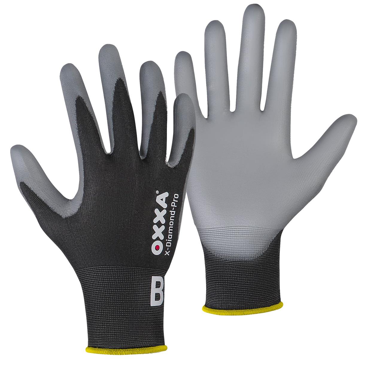 OXXA Premium Handschoen X-Diamond-Pro 51-770 grijs-zwart