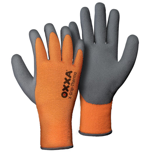 OXXA Premium Handschoenen X-Grip-Thermo 51-850 fluo oranje-zwart