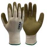 OXXA Premium ECO Handschoen E-Nature-Grip 52-000 grip olijfgroen-naturel