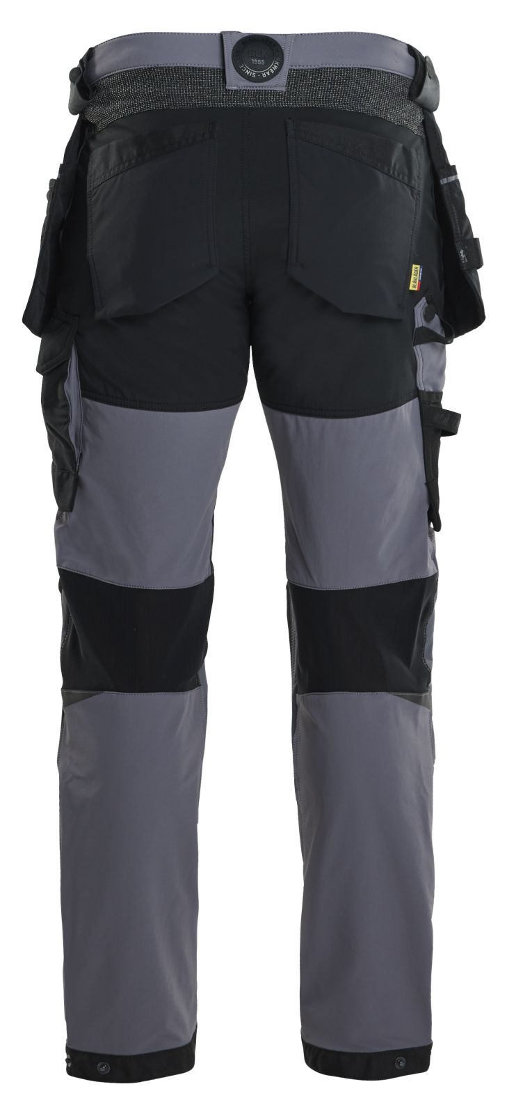 Blaklader Broeken 15221645 midden grijs-zwart(9699)