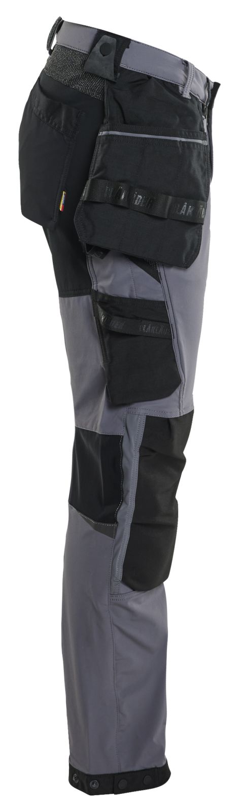 Blaklader Broeken 15221645 midden grijs-zwart(9699)