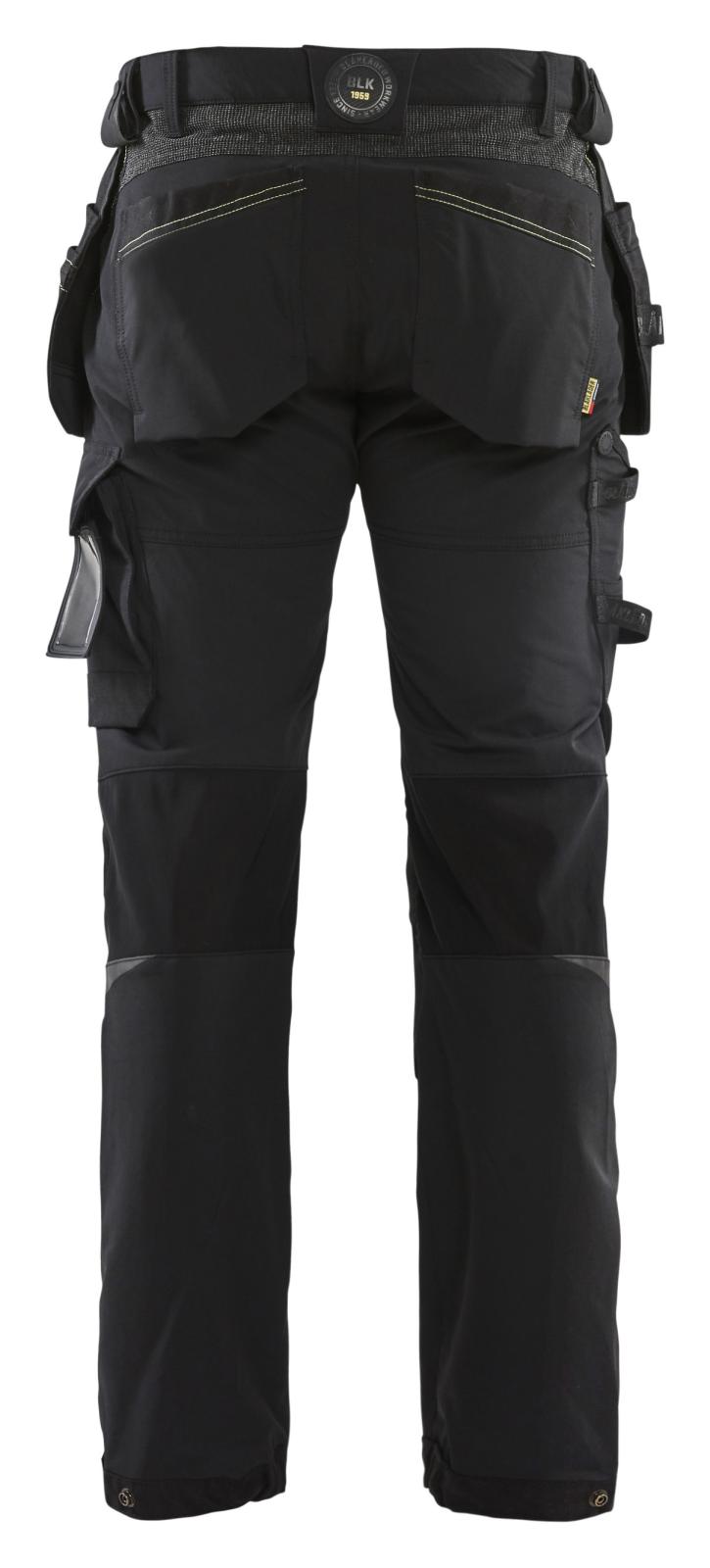 Blaklader Broeken 15221645 zwart-fluo geel(9933)