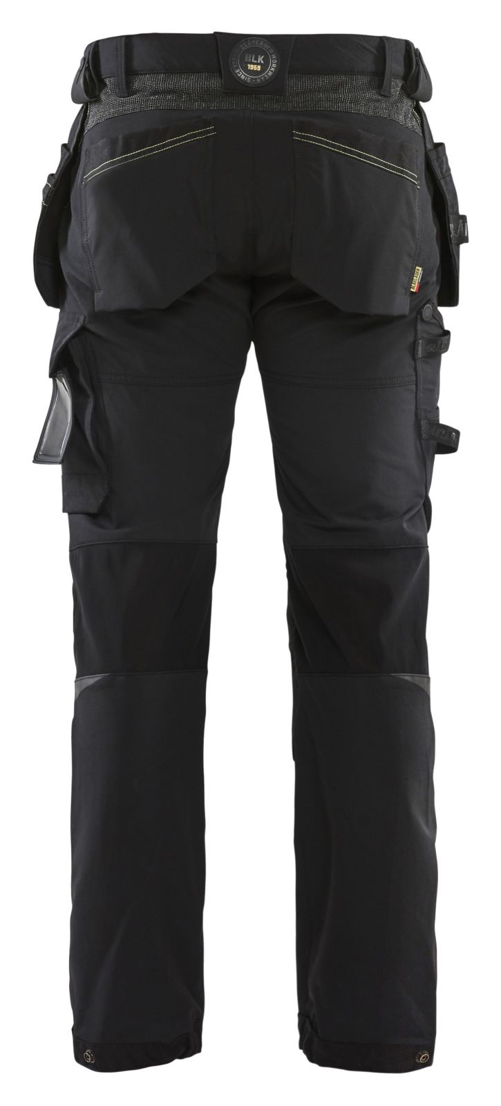 Blaklader Broeken 15221645 zwart-fluo geel(9933)