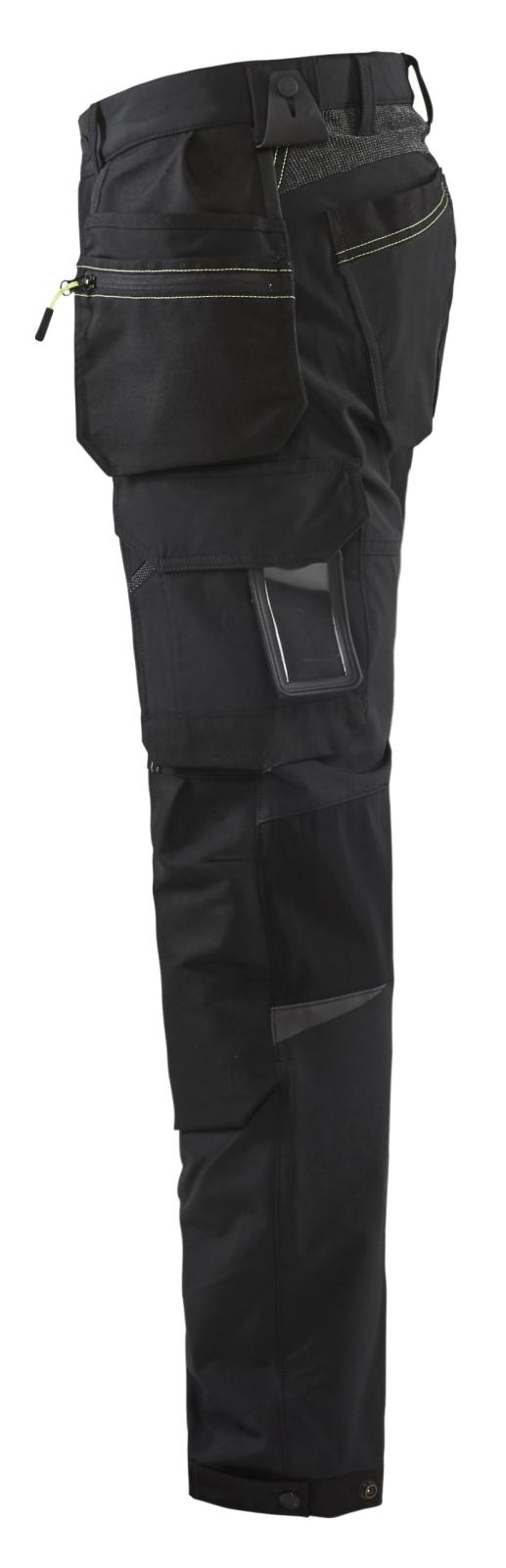 Blaklader Broeken 15221645 zwart-fluo geel(9933)
