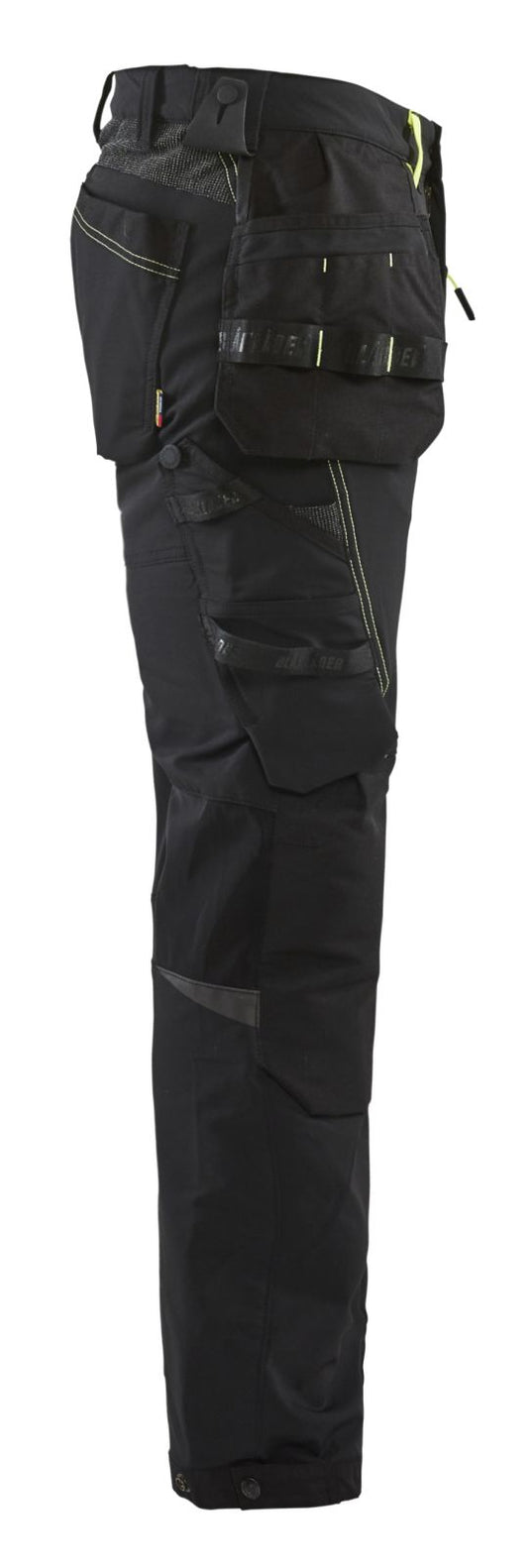 Blaklader Broeken 15221645 zwart-fluo geel(9933)