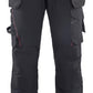 Blaklader Broeken 15221645 zwart-rood(9956)