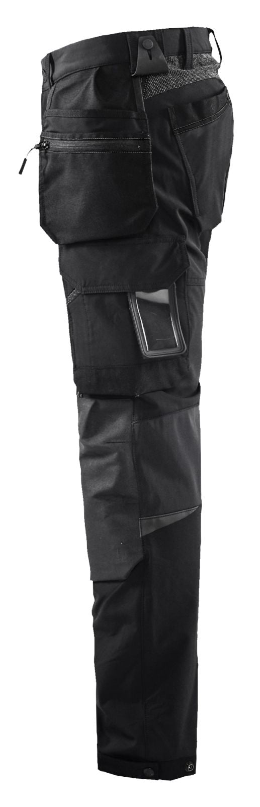 Blaklader Broeken 15221645 zwart-donkergrijs(9998)