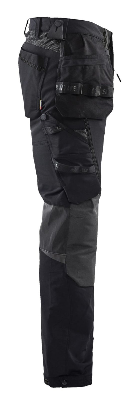 Blaklader Broeken 15221645 zwart-donkergrijs(9998)