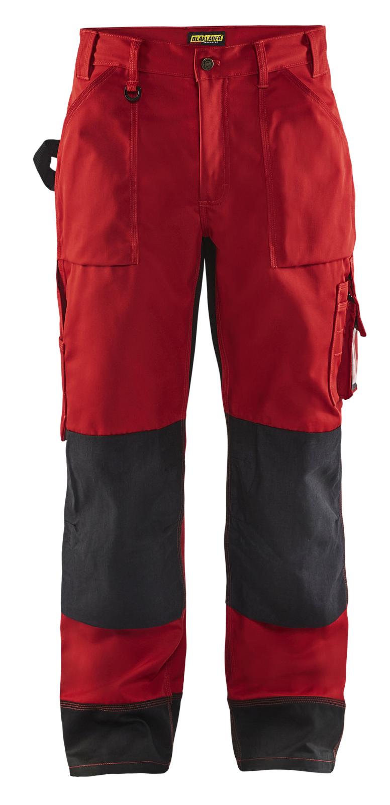 Blaklader Broeken 15231860 rood-zwart(5699)
