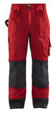 Blaklader Broeken 15231860 rood-zwart(5699)