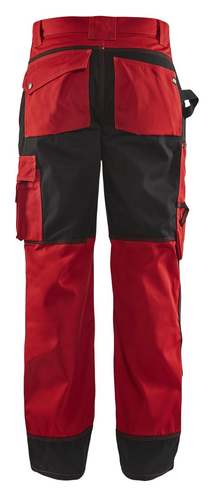Blaklader Broeken 15231860 rood-zwart(5699)