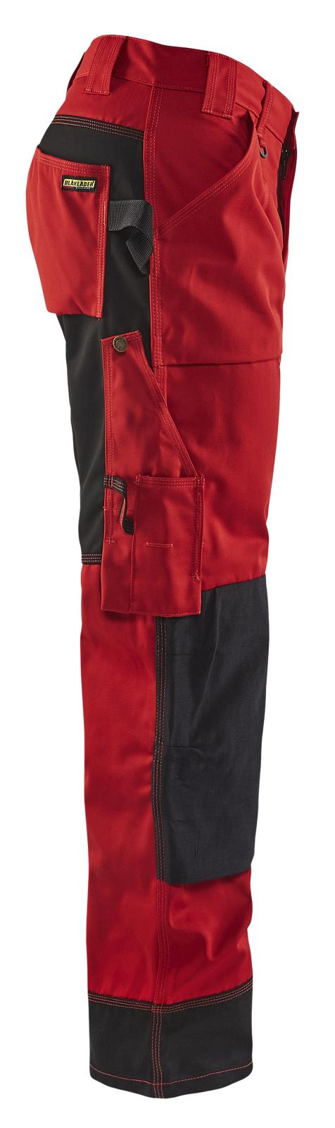 Blaklader Broeken 15231860 rood-zwart(5699)