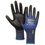 OXXA Essential ECO Handschoen E-Nitri-Flex 52-716 Cut F snijbescherming zwart-blauw