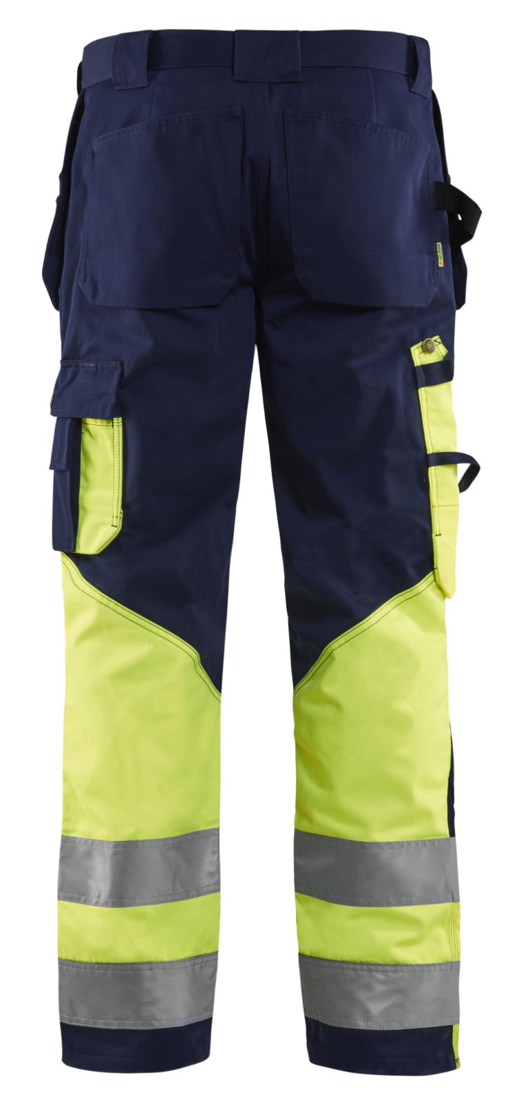 Blaklader Broeken 15291370 HiVis marineblauw-geel(8833)