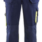 Blaklader Broeken 15291370 HiVis marineblauw-geel(8833)