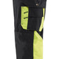 Blaklader Broeken 15291370 HiVis zwart-geel(9933)