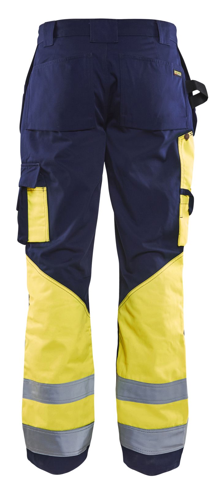 Blaklader Broeken 15291860 HiVis marineblauw-geel(8933)