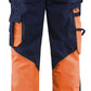 Blaklader Broeken 15291860 HiVis marineblauw-oranje(8953)