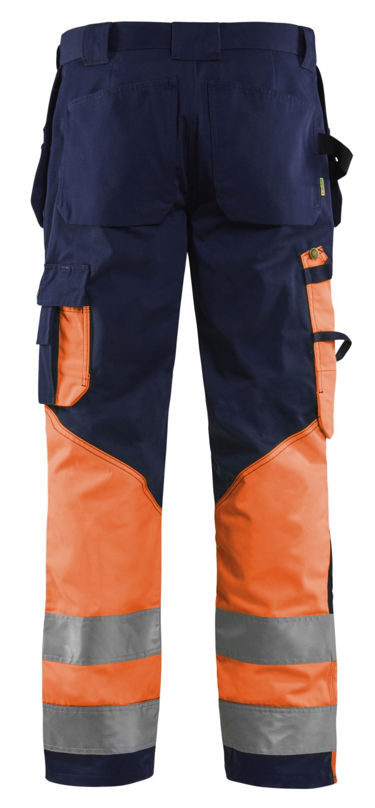 Blaklader Broeken 15291860 HiVis marineblauw-oranje(8953)