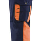 Blaklader Broeken 15291860 HiVis marineblauw-oranje(8953)