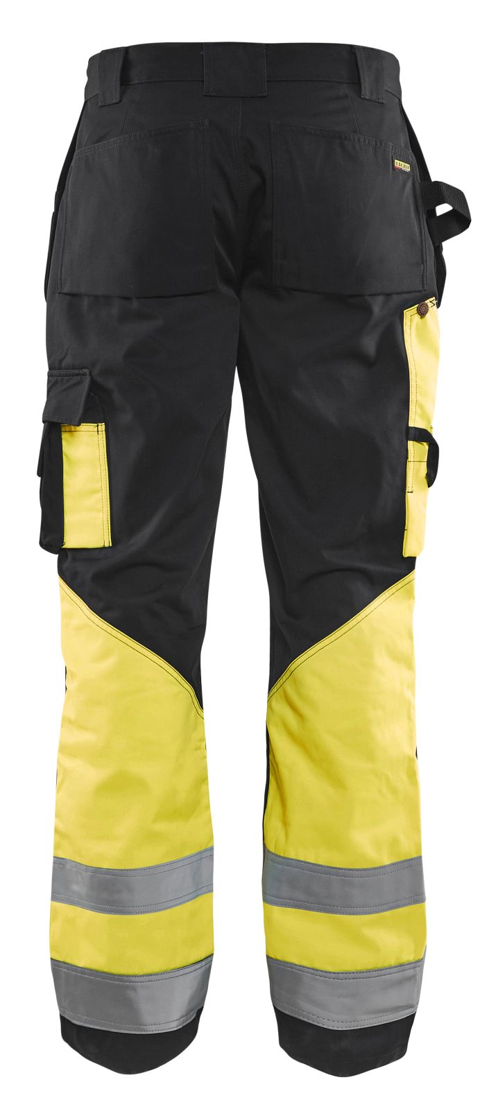 Blaklader Broeken 15291860 HiVis zwart-geel(9933)