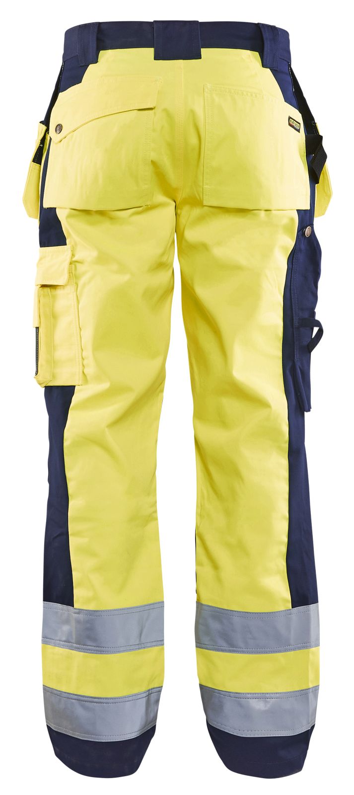 Blaklader Broeken 15331860 HiVis fluo geel-marineblauw(3389)