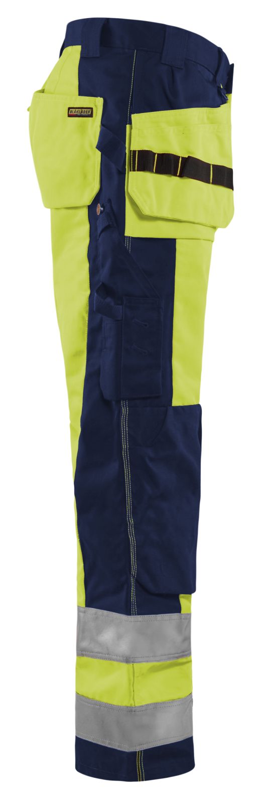 Blaklader Broeken 15331860 HiVis fluo geel-marineblauw(3389)