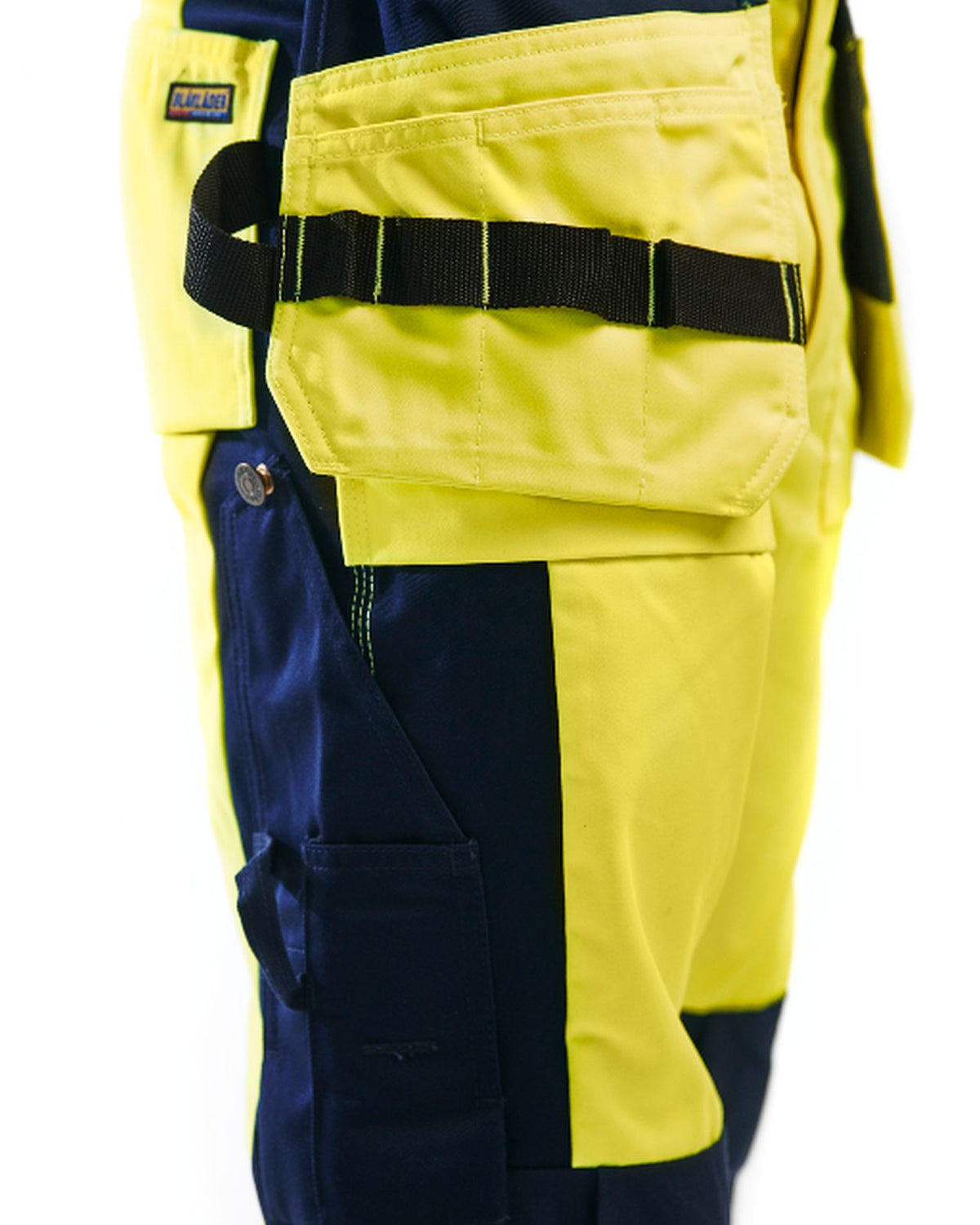 Blaklader Broeken 15331860 HiVis fluo geel-marineblauw(3389)