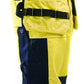 Blaklader Broeken 15331860 HiVis fluo geel-marineblauw(3389)