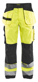 Blaklader Broeken 15331860 HiVis fluo geel-zwart(3399)