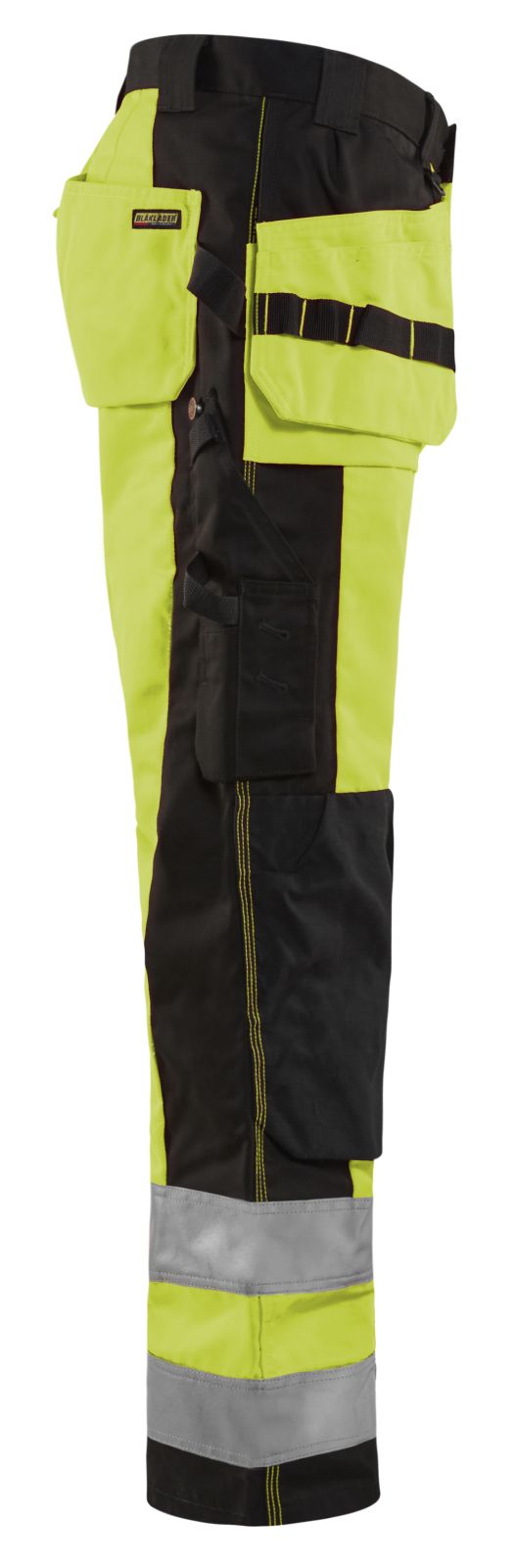 Blaklader Broeken 15331860 HiVis fluo geel-zwart(3399)