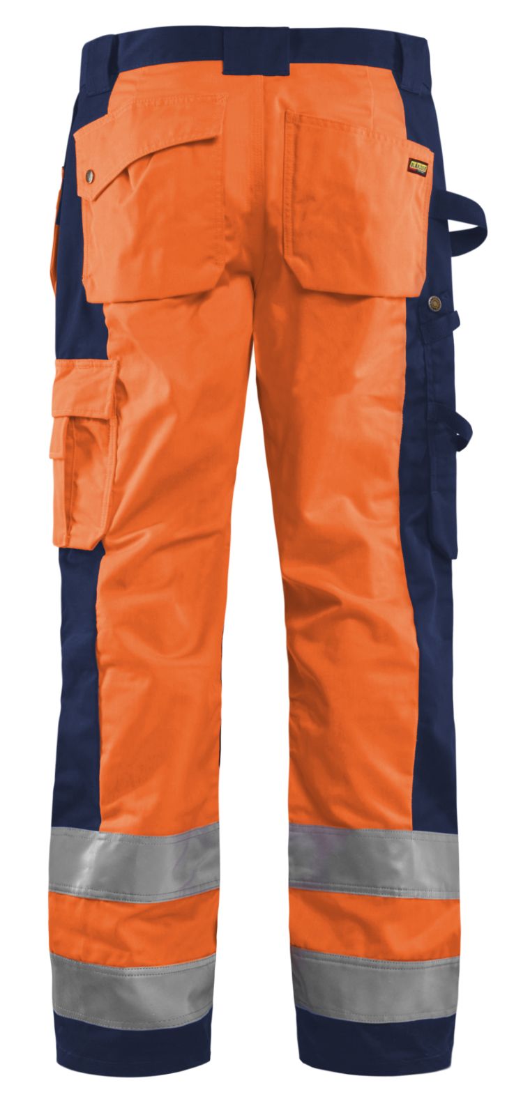 Blaklader Broeken 15331860 HiVis fluo oranje-marineblauw(5389)