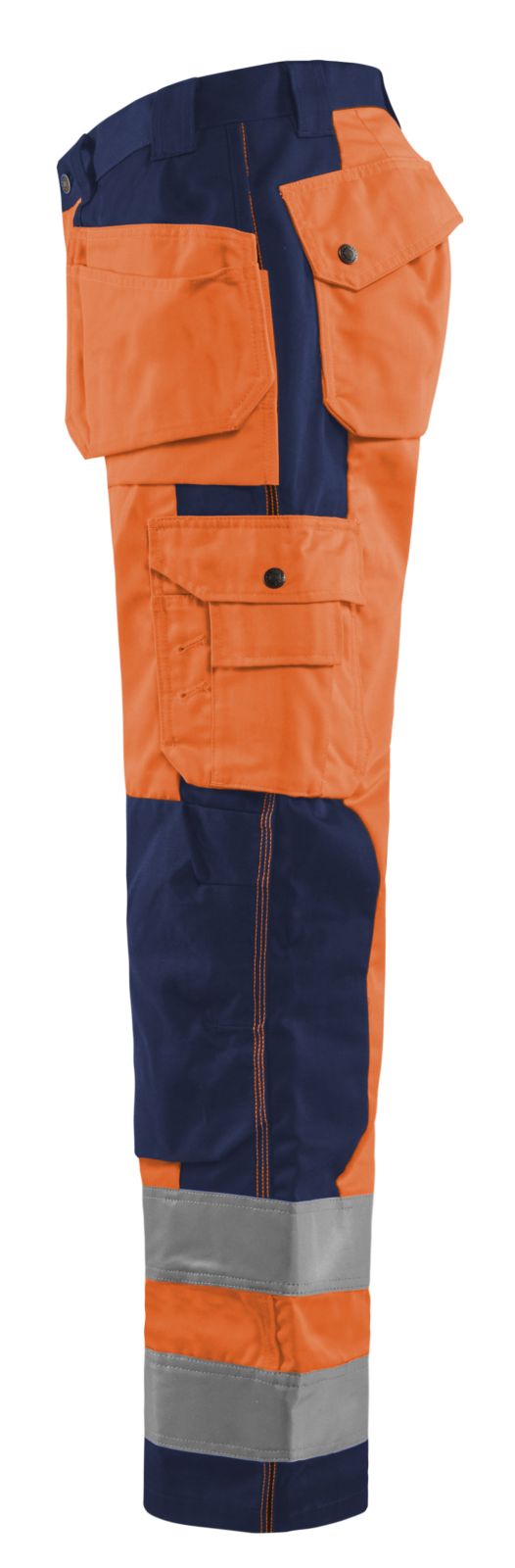 Blaklader Broeken 15331860 HiVis fluo oranje-marineblauw(5389)