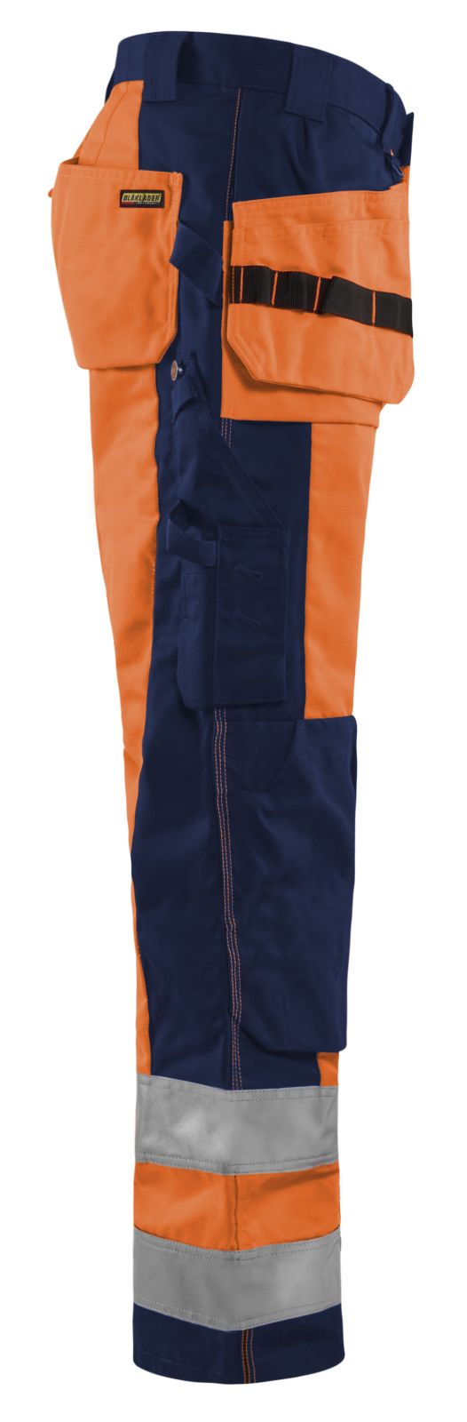 Blaklader Broeken 15331860 HiVis fluo oranje-marineblauw(5389)
