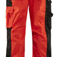 Blaklader Broeken 15331860 HiVis fluo rood-zwart(5599)
