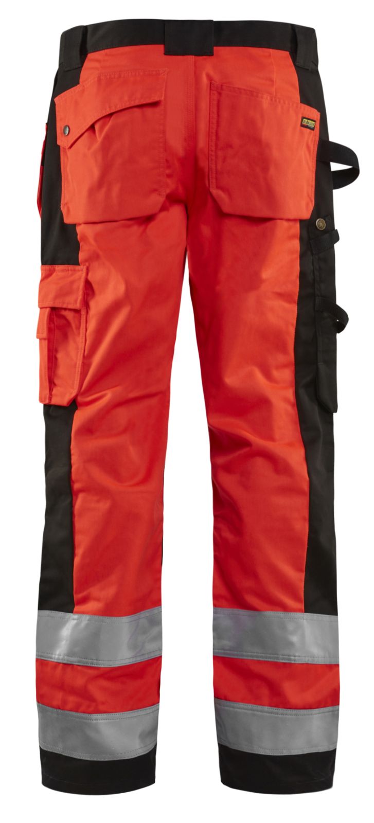 Blaklader Broeken 15331860 HiVis fluo rood-zwart(5599)