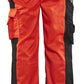 Blaklader Broeken 15331860 HiVis fluo rood-zwart(5599)