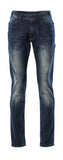 Mascot Frontline Broeken 15379-869 Manhattan gewassen blauw denim(76)
