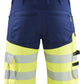 Blaklader Broeken 15411811 HiVis marineblauw-fluo geel(8933)