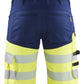 Blaklader Broeken 15411811 HiVis marineblauw-fluo geel(8933)
