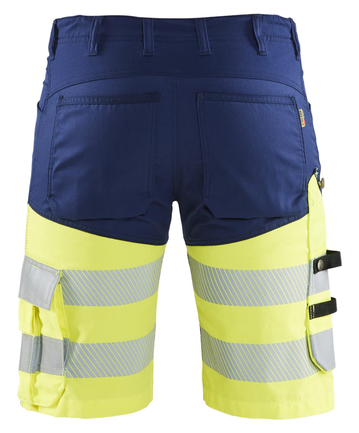 Blaklader Broeken 15411811 HiVis marineblauw-fluo geel(8933)