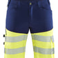 Blaklader Broeken 15411811 HiVis marineblauw-fluo geel(8933)