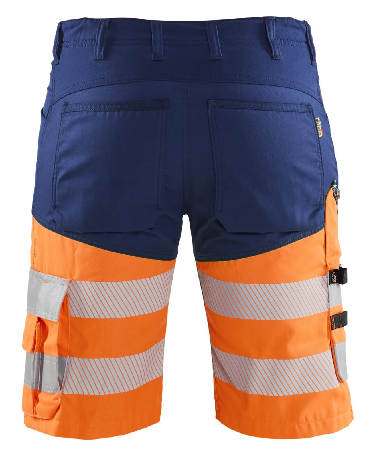 Blaklader Broeken 15411811 HiVis marineblauw-oranje(8953)