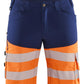 Blaklader Broeken 15411811 HiVis marineblauw-oranje(8953)