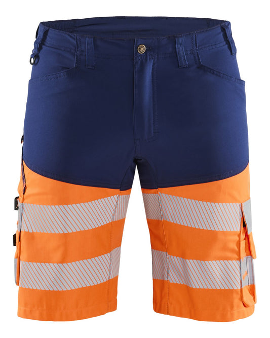 Blaklader Broeken 15411811 HiVis marineblauw-oranje(8953)