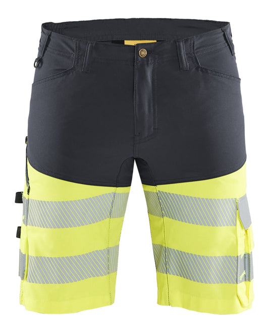 Blaklader shorts 15411811 middelgrijs-fluo geel(9633)