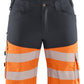 Blaklader shorts 15411811 middelgrijs-fluo-oranje(9653)