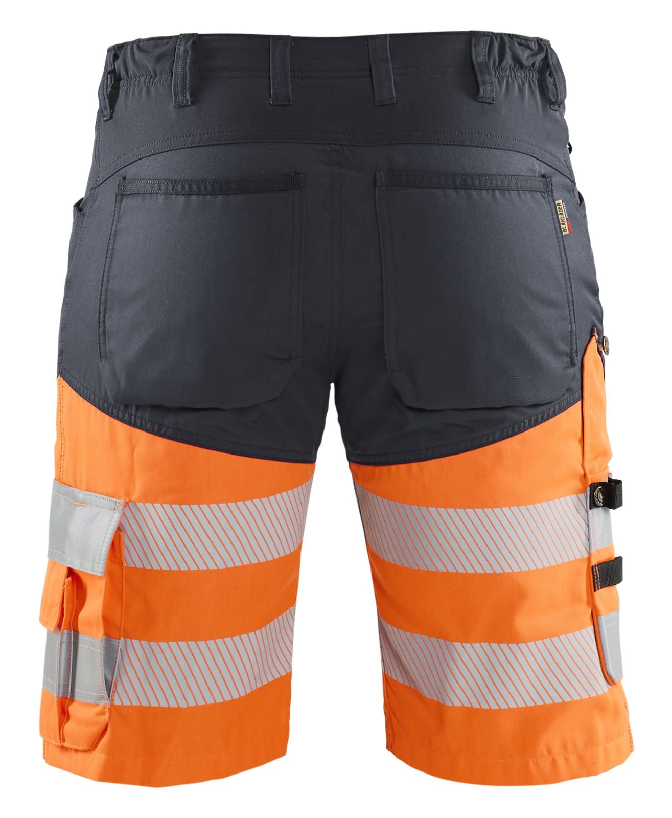 Blaklader shorts 15411811 middelgrijs-fluo-oranje(9653)